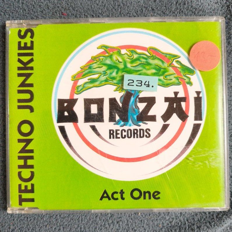 Techno Junkies - Act One CD (Bonzai Records)